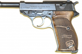Walther P38 grips flakes logo